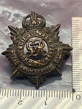 Load image into Gallery viewer, Original British Army WW1 GV Royal Army Service Corps Collar Badge
