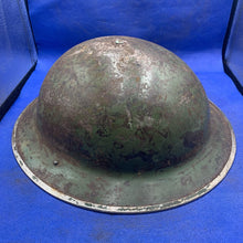 Load image into Gallery viewer, Original British Army WW2 Mk2 Combat Helmet
