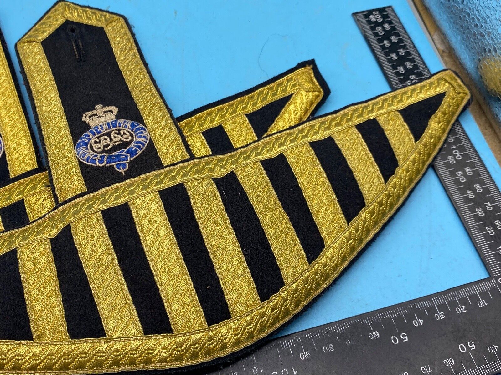 Pair of Original British Army Grenadier Guards Bandsman's Epaulettes / Wings - The Militaria Shop
