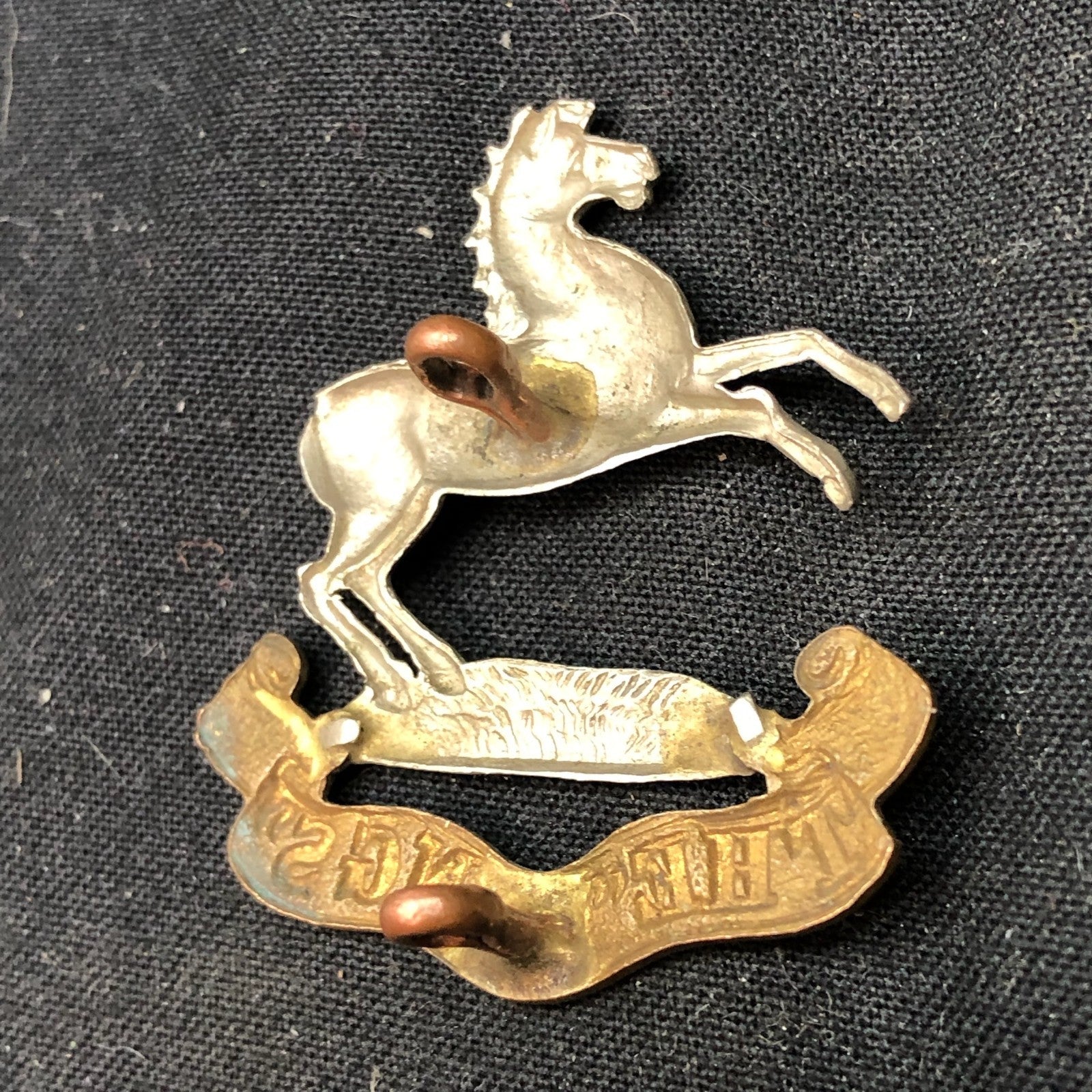 Original WW2 British Army Cap Badge - King's Regiment (Liverpool) - The Militaria Shop