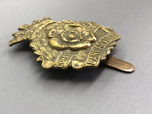 Load image into Gallery viewer, Original WW1 British Army Cap Badge - Duke of Lancaster&#39;s Own Yeomanry
