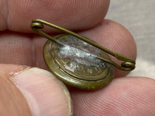 Load image into Gallery viewer, Original British Army King&#39;s Own Scottish Borderers Brass Button Brooch
