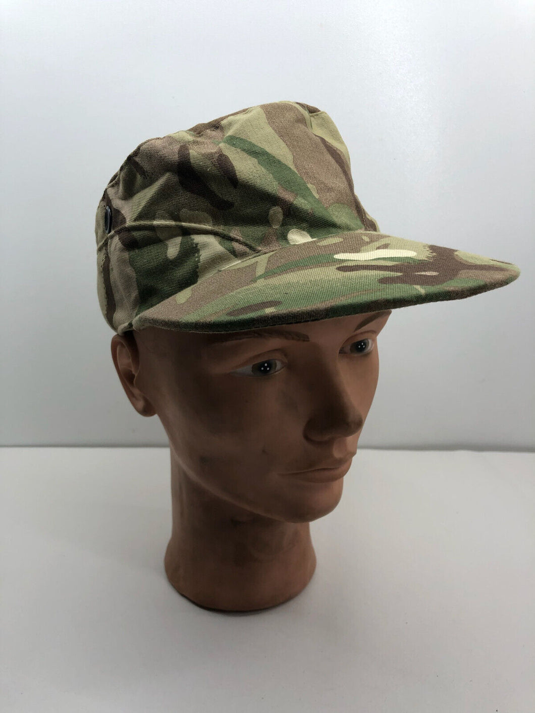 Genuine British Army MultiCam MTP Camouflage Combat Cap - Size 55cm