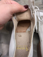Genuine British Army Women's White Summer Shoes - WW2 Pattern - Size UK 3 S - The Militaria Shop