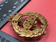 Load image into Gallery viewer, 2nd Dragoon Guards Queen Bays &quot;QC&quot; ~ Genuine British Army Military Cap Badge
