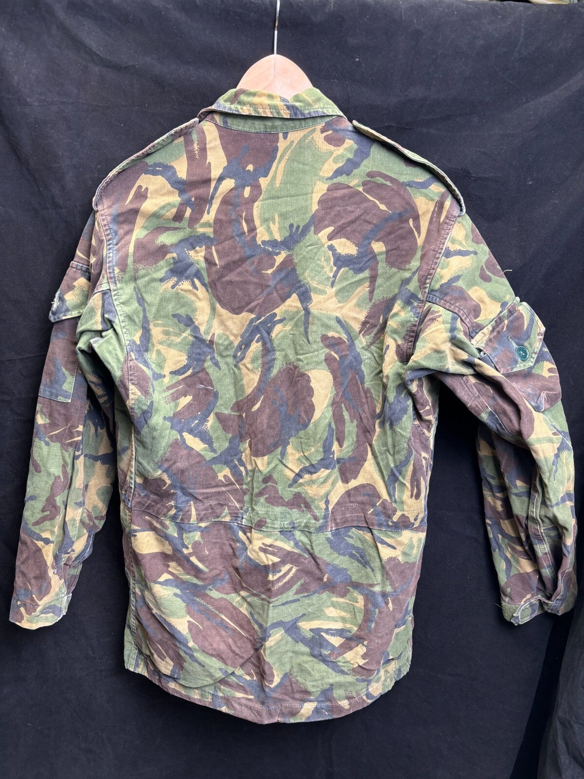 Surplus British Army DPM Pattern Camouflaged Smock Combat- 36in Chest - The Militaria Shop