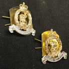 Original British Collar Badge Pair - Adjutants General Corps - The Militaria Shop