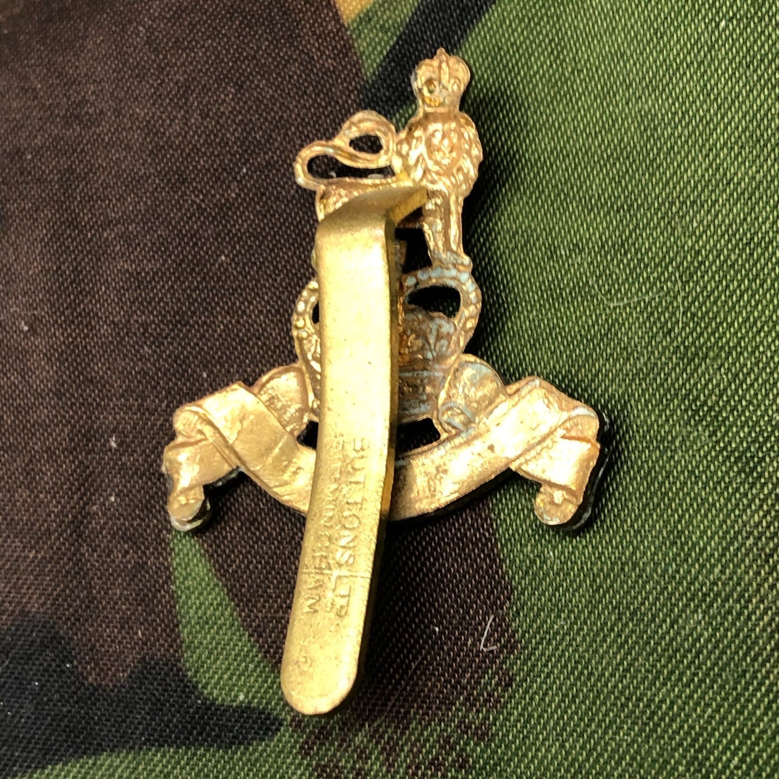 Original British Army Cap Badge - Royal Army Pay Corps - The Militaria Shop