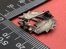 Load image into Gallery viewer, Original WW1 British Army Bedfordshire Regiment Sterling SilverSweetheart Brooch
