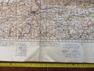 Original WW2 British Army OS Map of Great Britain - Carmarthen - The Militaria Shop