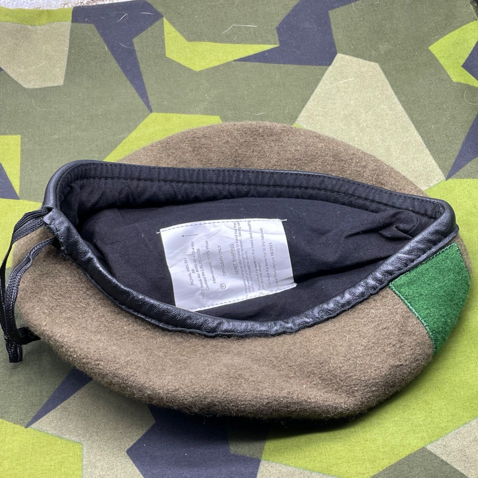 Original British Army Guards Divisions Beret - Size 59cm - The Militaria Shop
