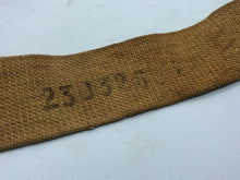 Load image into Gallery viewer, Original WW2 British Army Tan Webbing Shoulder Strap 37 Pattern
