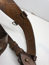 Load image into Gallery viewer, Genuine WW2 era British Army Leather Sam Brown &amp; Cross Strap Set - 34&quot; Waist
