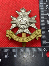 Load image into Gallery viewer, British Army Notts &amp; Derby Regiment Cap Badge
