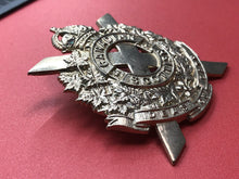 Load image into Gallery viewer, Original WW2 Era Canadian Scottish Regiment Cap Badge
