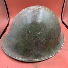 Load image into Gallery viewer, Original British / Canadian Army WW2 Soldiers Military Combat Mk3 Turtle Helmet
