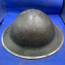 Load image into Gallery viewer, Original WW2 Mk2 British Army Brodie Combat Helmet
