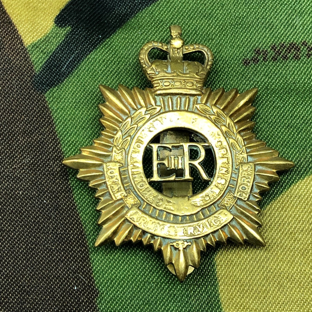 Original British Army Cap Badge - Royal Army Service Corps - The Militaria Shop