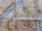 Original WW2 British Army GSGS Map of Scotland - Dunoon & Loch Fyne - The Militaria Shop