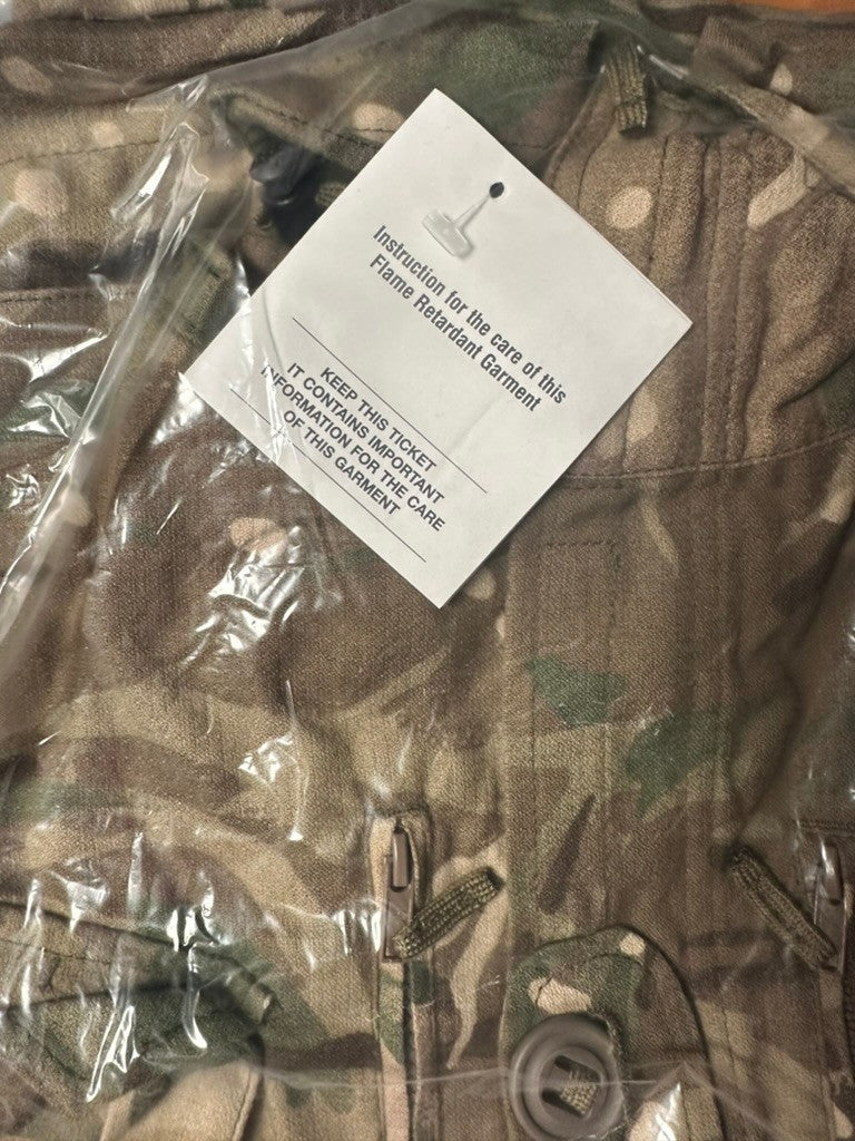 British Army MTP FR Air Crew Windproof Combat Smock NEW OLD STOCK - Size 190/104 - The Militaria Shop