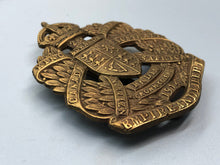 Load image into Gallery viewer, Original WW1 King Edwards Horse Overseas Dominion Colonial Regiment Cap Badge
