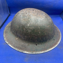 Load image into Gallery viewer, Original WW2 Mk2 British Army Brodie Combat Helmet
