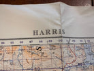 Original WW2 British Army GSGS Map of Scotland - Harris - The Militaria Shop