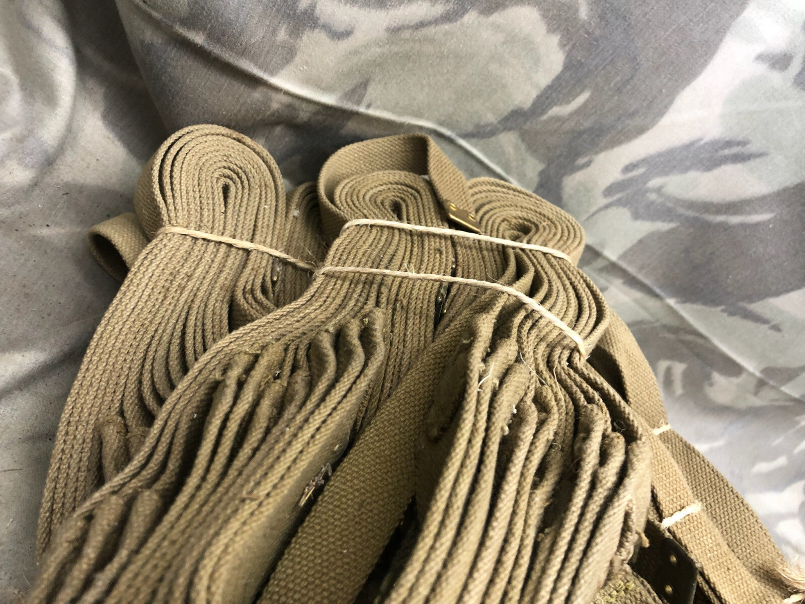 Original WW2 Dated British Army 37 Pattern Shoulder Strap - New Old Stock - The Militaria Shop