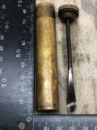 Original WW1 British Army SMLE Enfield Brass Oil Bottle - EFD Marked - The Militaria Shop