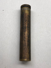 Load image into Gallery viewer, Original WW1 / WW2 British Army SMLE Lee Enfield Rifle Brass Oil Bottle
