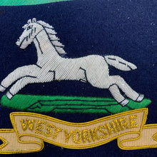 Load image into Gallery viewer, British Army Bullion Embroidered Blazer Badge - West Yorkshire
