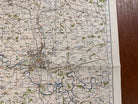 Original WW2 British Army GSGS OS Map of England - Darlington - The Militaria Shop