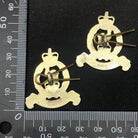 Original British Collar Badge Pair - Adjutants General Corps - The Militaria Shop