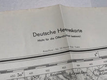 Load image into Gallery viewer, Original WW2 German Army Map of La Havre, Normandy, France
