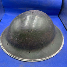 Lade das Bild in den Galerie-Viewer, Original WW2 Mk2 British Army Brodie Combat Helmet
