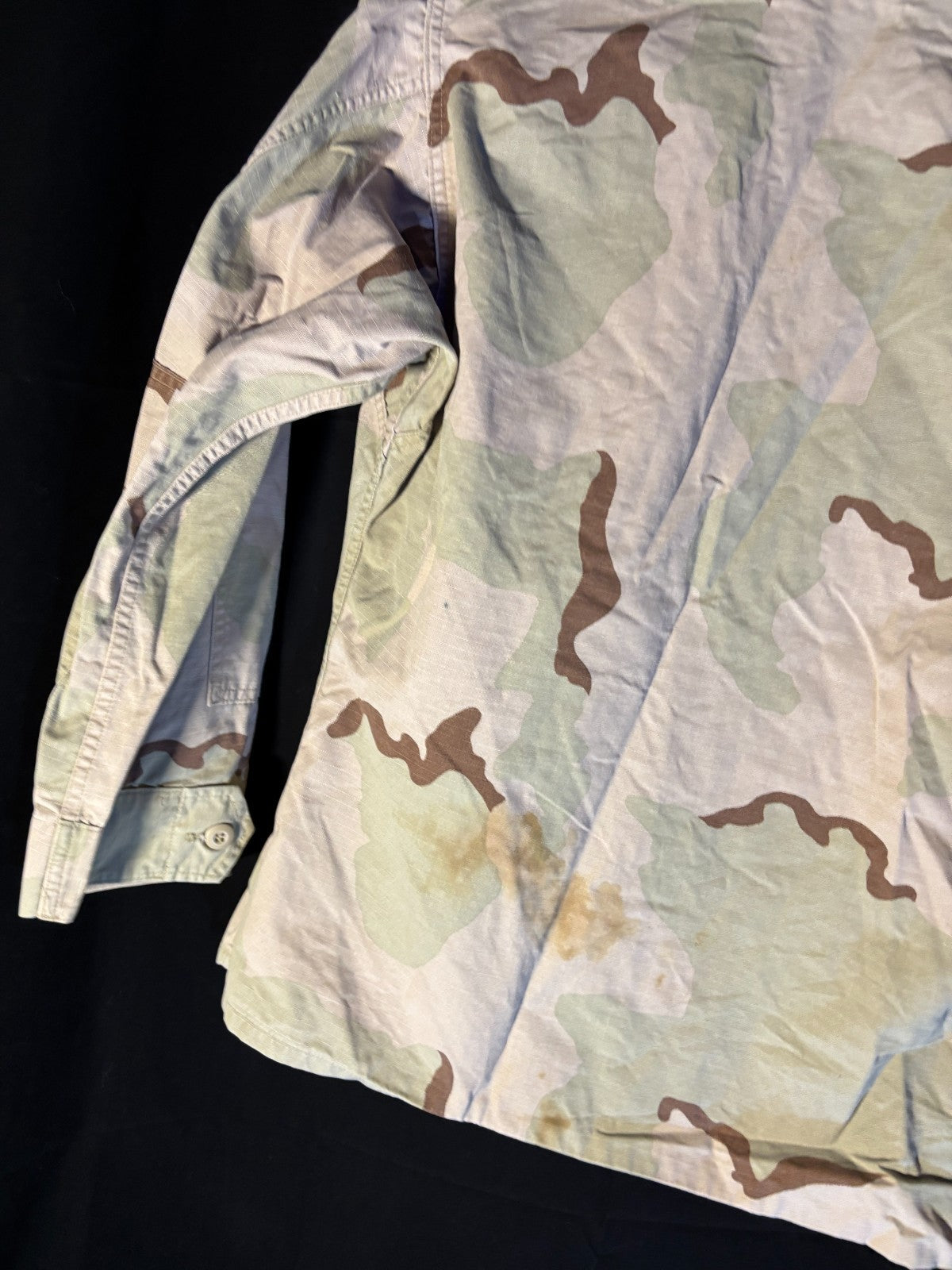 Gulf War US Army DCU Camouflaged Combat Field Coat/Jacket - 42 Inch Chest - The Militaria Shop
