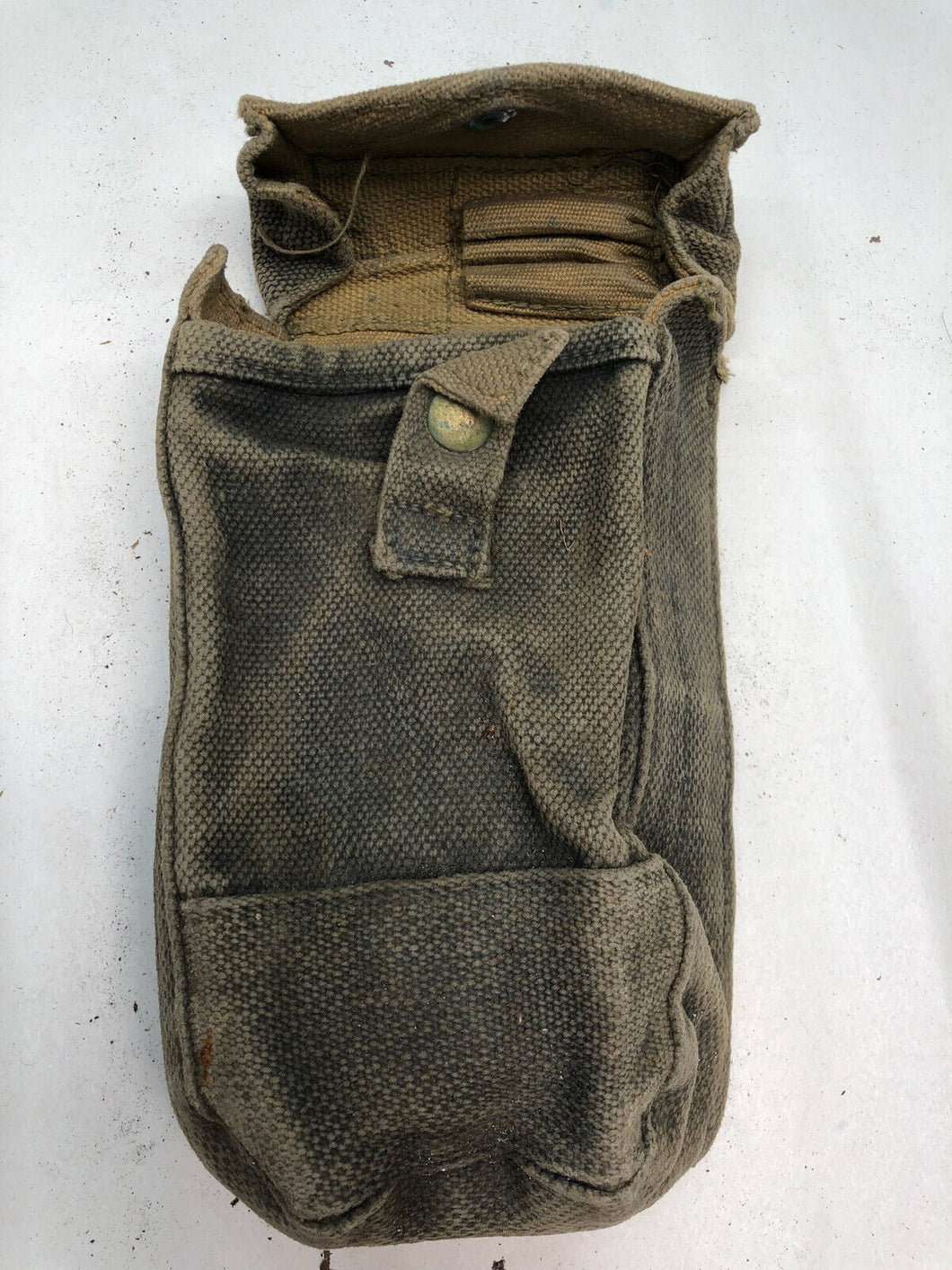 Original WW2 Canadian Army 37 Pattern Bren Pouch - Used Condition