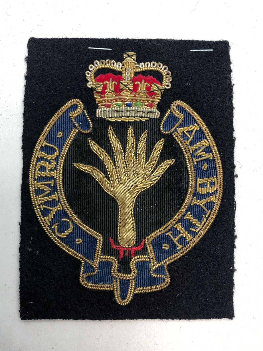 British Army Bullion Embroidered Blazer Badge - Welsh Guards