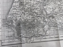 Load image into Gallery viewer, Original WW2 German Army Map of La Havre, Normandy, France
