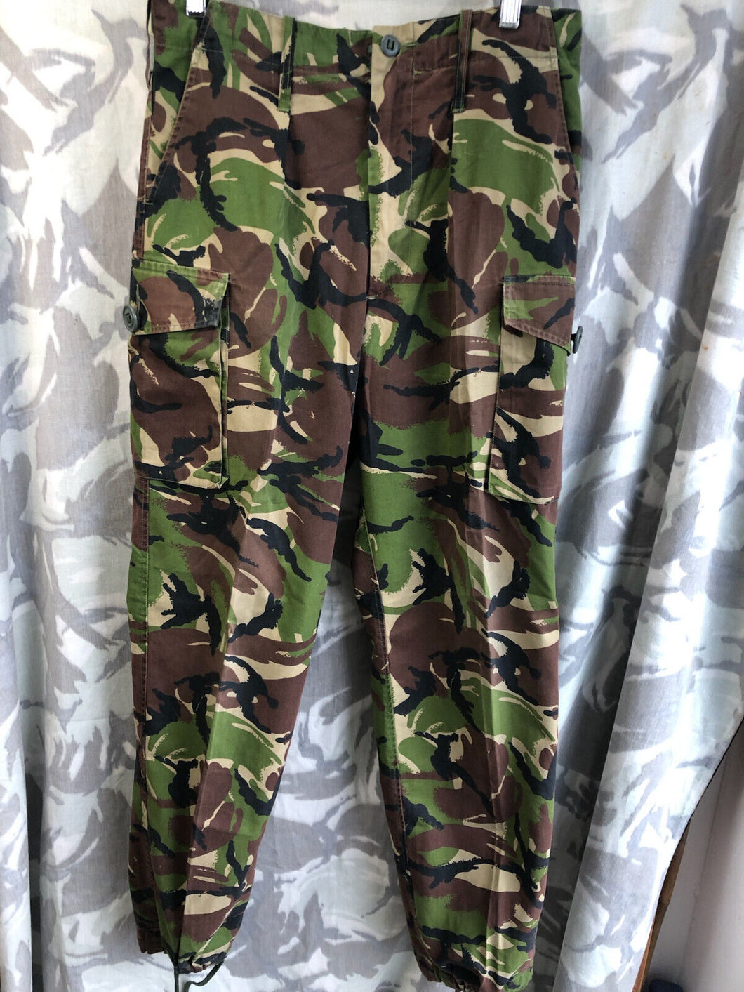 Vintage British Army DPM Lightweight Combat Trousers - Size 85/88/104