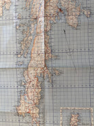 Original WW2 British Army GSGS Map of Scotland - South Mainland Shetland Islands - The Militaria Shop
