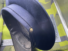 Load image into Gallery viewer, Vintage Army Musician&#39;s Peaked Cap with Badge &amp; Buttons - Size 51cm - The Militaria Shop
