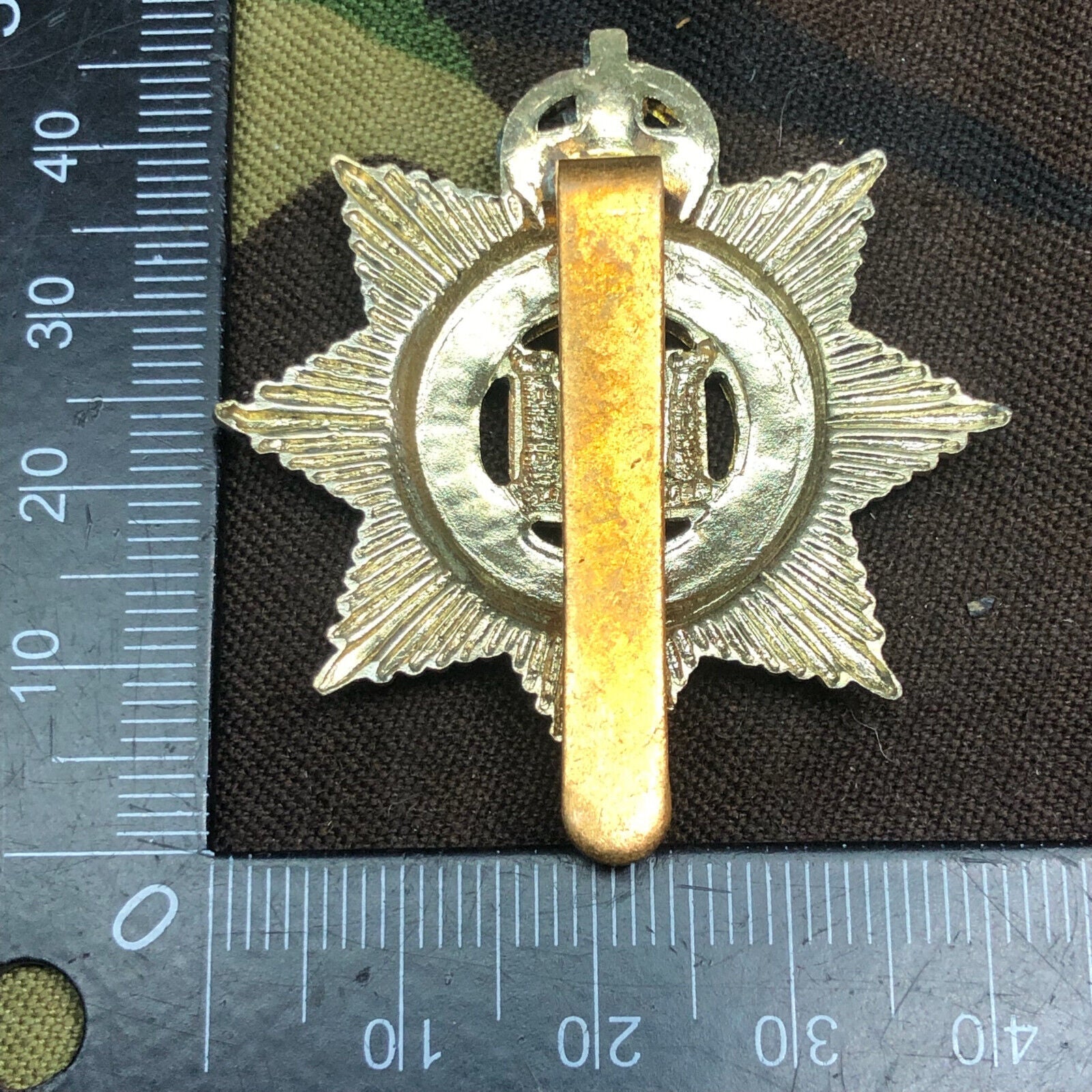 Original British Army The Devonshire Regiment Cap Badge - The Militaria Shop