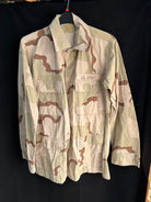 Gulf War US Army DCU Camouflaged Combat Field Coat/Jacket - Medium/ Long - The Militaria Shop