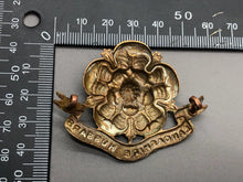 Charger l&#39;image dans la galerie, WW1 British Army Lancashire Hussars Cap Badge
