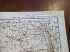 Original WW2 British Army GSGS Map of Scotland - Peebles & Galashiels - The Militaria Shop