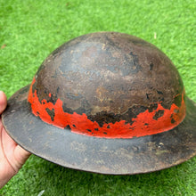 Charger l&#39;image dans la galerie, Rare Early WW2 Rolled Edged British Army Helmet - Possibly NFS?
