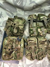 Charger l&#39;image dans la galerie, British Army MTP Camouflage PLCE Empty Double Ammo Ammunition Magazine Pouch
