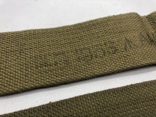 Load image into Gallery viewer, Original WW2 37 Patternn Webbing British Army L Strap Set
