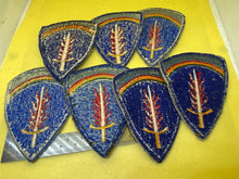 Load image into Gallery viewer, Original WW2 US Army SHAEF Shoulder Badges / Patches - Group Lot
